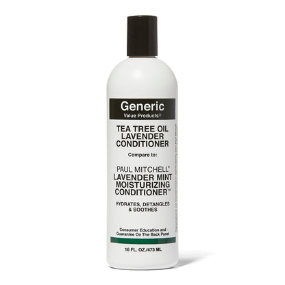 Generic Value Tea Tree Lavender Mint Conditioner — Hydrates, Detangles, Soothes Scalp