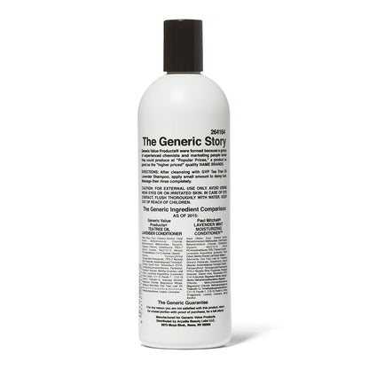 Generic Value Tea Tree Lavender Mint Conditioner — Hydrates, Detangles, Soothes Scalp