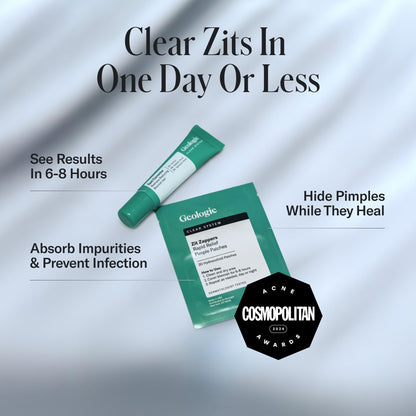 Geologie Clear System Anti-Pimple Pack – 20 Patches & 5% Sulfur Gel