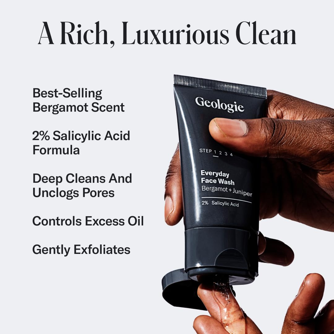 Geologie Complete Skincare Set — 3-Month Simple Daily Routine for Clear Skin