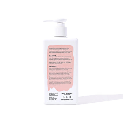 Georgiemane Repair & Hydrate Shampoo – 11.16 fl oz | Color-Safe, Sulfate-Free, Vegan