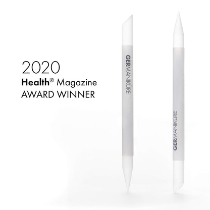 GERMANIKURE 2 Pc Glass Bundle – Crystal Cuticle Stick & I'm Too Pretty to Work Nail File