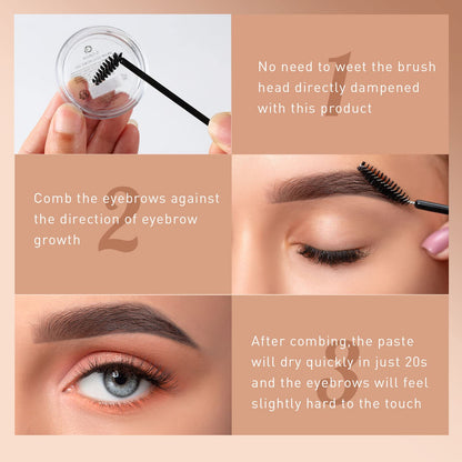 G G Colors Eyebrow Wax Brow Gel – Clear, Waterproof, Long-Lasting Brow Styling