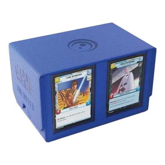 Gamegenic - Star Wars Unlimited - Double Deck Pod - Blue