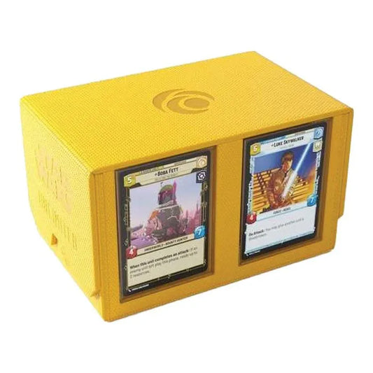 Gamegenic - Star Wars Unlimited - Double Deck Pod - Yellow
