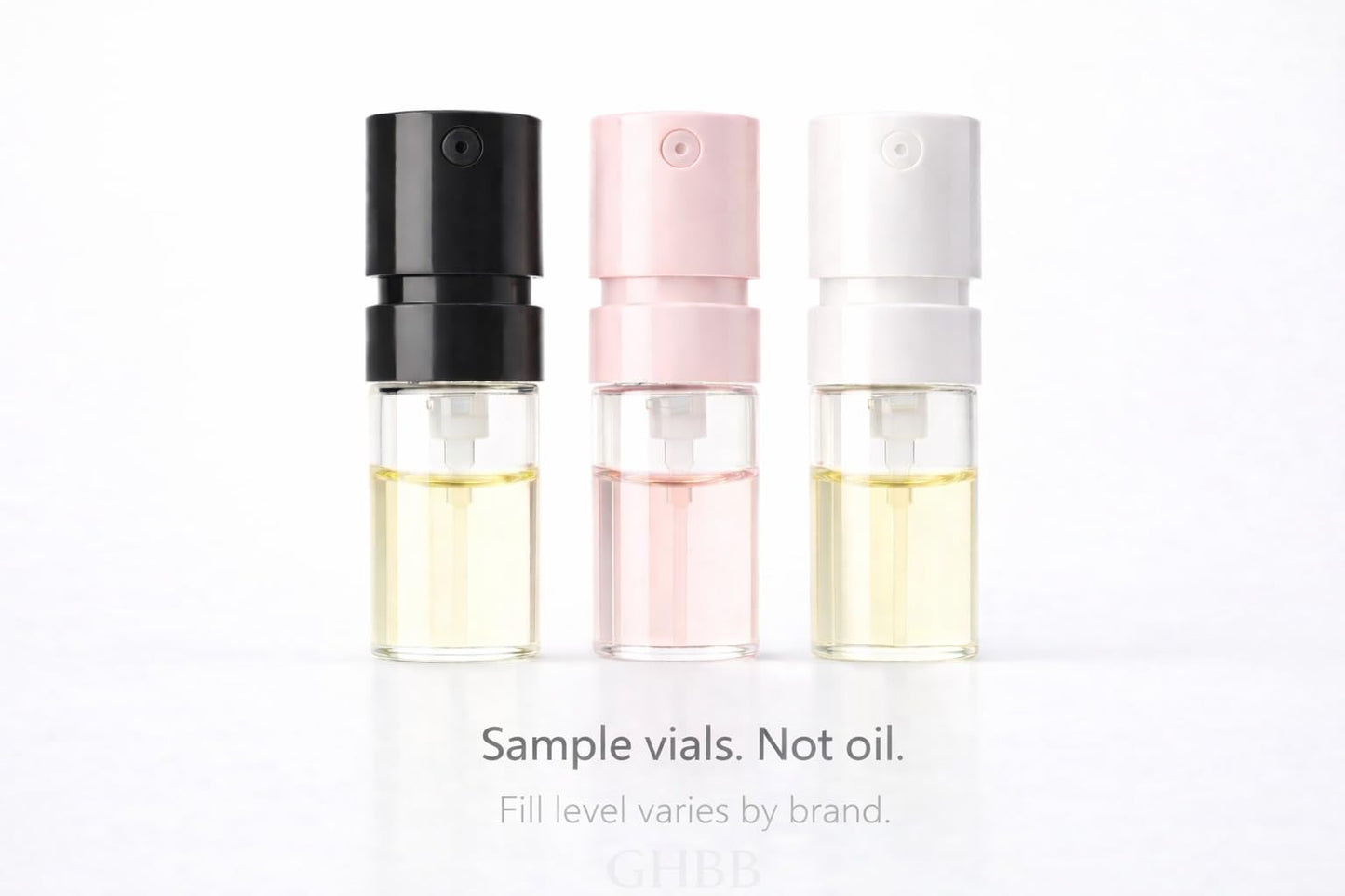 GHBB Womens Perfume Sample Set - 5-Piece Designer Fragrance Discovery Kit