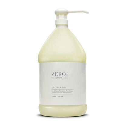Gilchrist & Soames Zero% Unisex Shower Gel & Body Wash - 1 Gallon | Light, Fresh, Gentle Cleansing, Paraben-, Sulfate-, Phthalate-Free