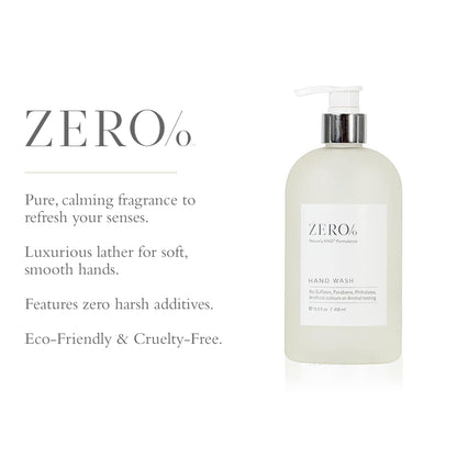 Gilchrist & Soames Zero% Unisex Hand Wash – Sulfate & Paraben Free, Cruelty-Free, 15.5 oz