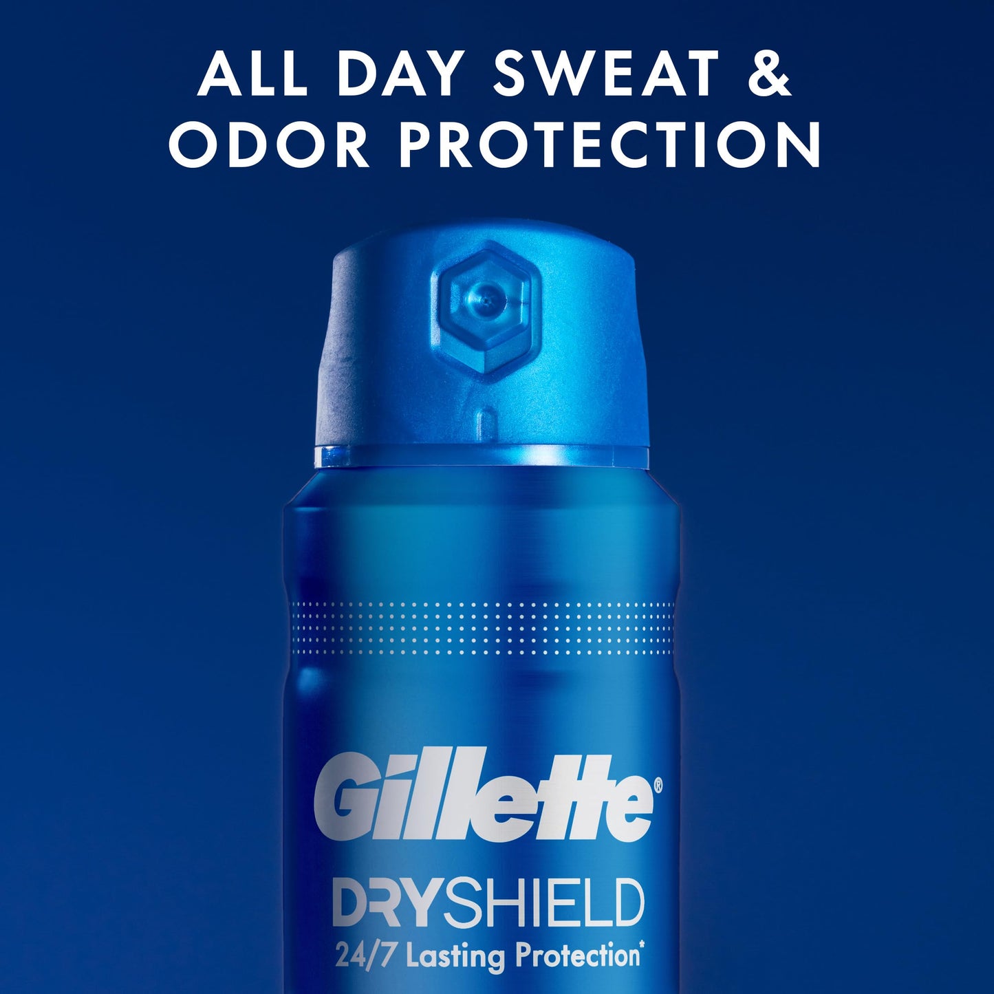 Gillette Dry Spray Antiperspirant & Deodorant for Men – Arctic Ice, 24/7 Sweat & Odor Protection (Pack of 3, 4.3 oz each)