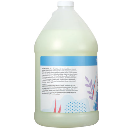 Ginger Lily Farms Botanicals Nourishing Body Wash — Island Tranquility (Vegan, Cruelty-Free) 1 Gallon Refill Pack