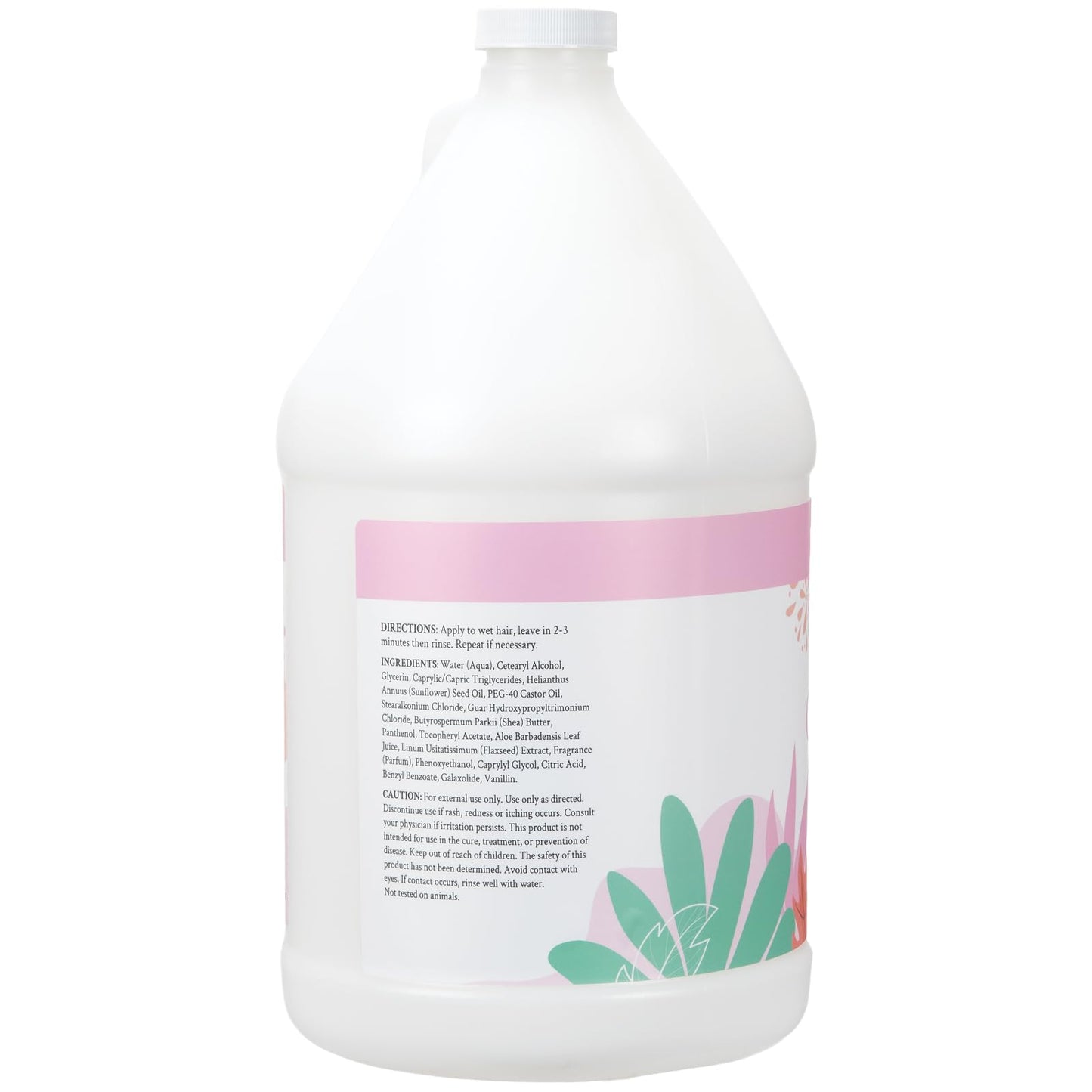 Ginger Lily Farms Botanicals Moisturizing Conditioner for Dry Hair – Vanilla Sugar Bliss, 1 Gallon Refill