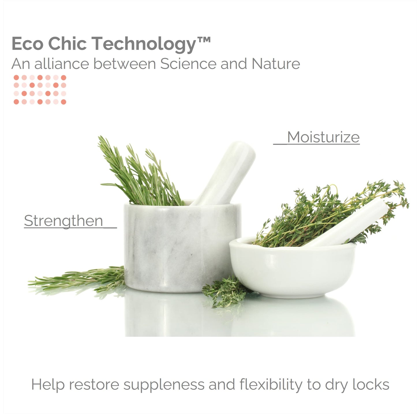 GIOVANNI Eco Chic 50:50 Balanced Hydrating-Calming Conditioner | pH Balanced, Color Safe, Sulfate Free, 128 oz