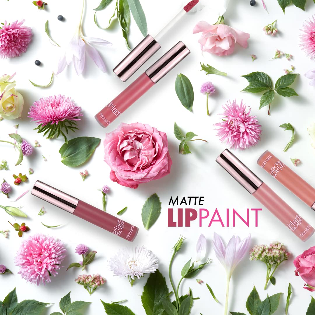 Girlactik Allure Long-Lasting Matte Lip Paint – Smooth, Pigmented Lipstick (7.5 ml)