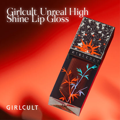 GIRLCULT Glass Shine Lip Gloss – Non-Sticky Hydrating Lip Stain with High-Gloss Finish