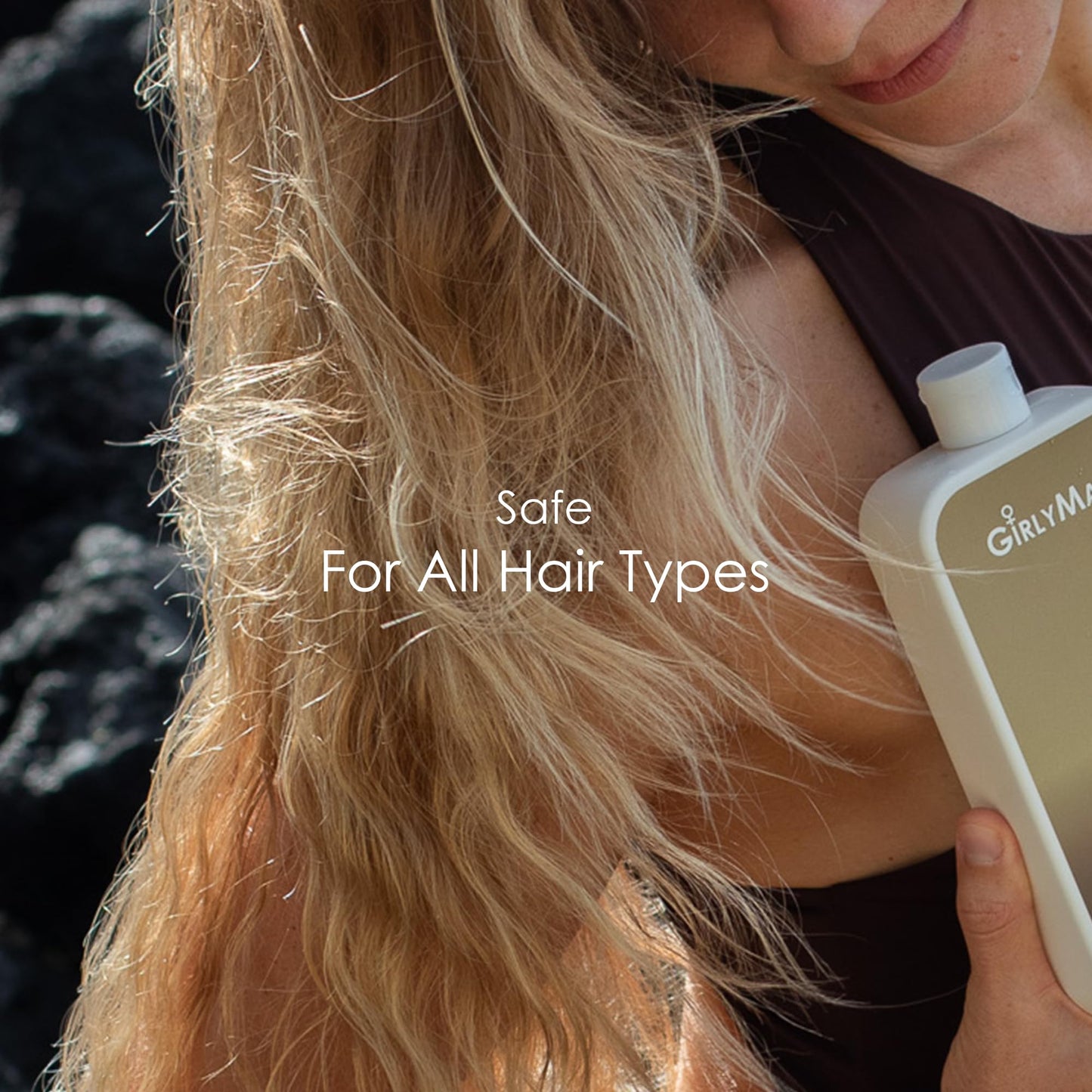 GirlyMan Lavender Natural Non-Toxic Shampoo – Olive Oil, Argan Oil & Biotin
