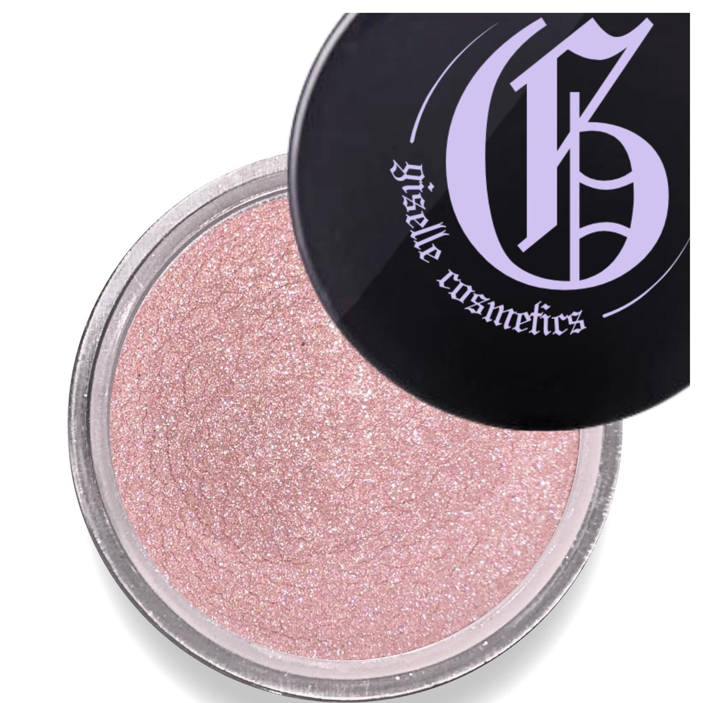 Giselle Cosmetics Brush Light Copper Loose Mineral Eye Shadow – Organic, Hypoallergenic, Talc-Free
