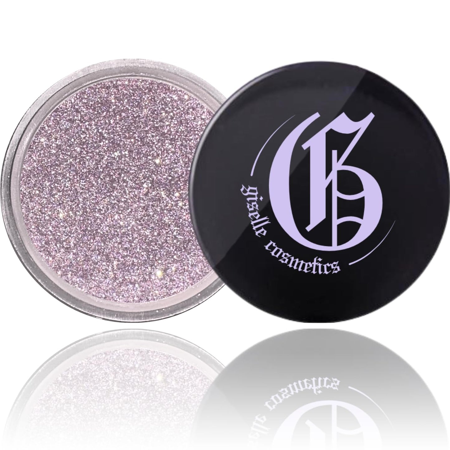 Giselle Cosmetics Purple Pearl Loose Mineral Eyeshadow – Organic, Talc-Free Glitter Eye Shadow