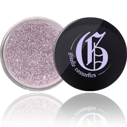 Giselle Cosmetics Purple Pearl Loose Mineral Eyeshadow – Organic, Talc-Free Glitter Eye Shadow