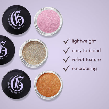 Giselle Cosmetics Vanilla Mineral Loose Eye Shadow – Organic, Holographic, Matte & Glitter Finish