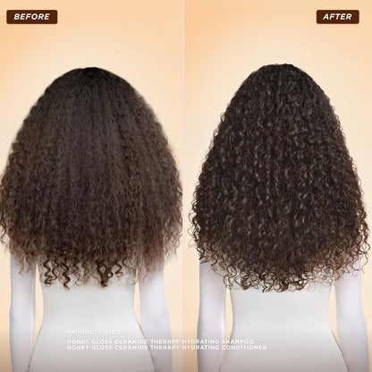Gisou Honey Gloss Ceramide Therapy Hydrating Conditioner – Smooths, Detangles & Adds Shine