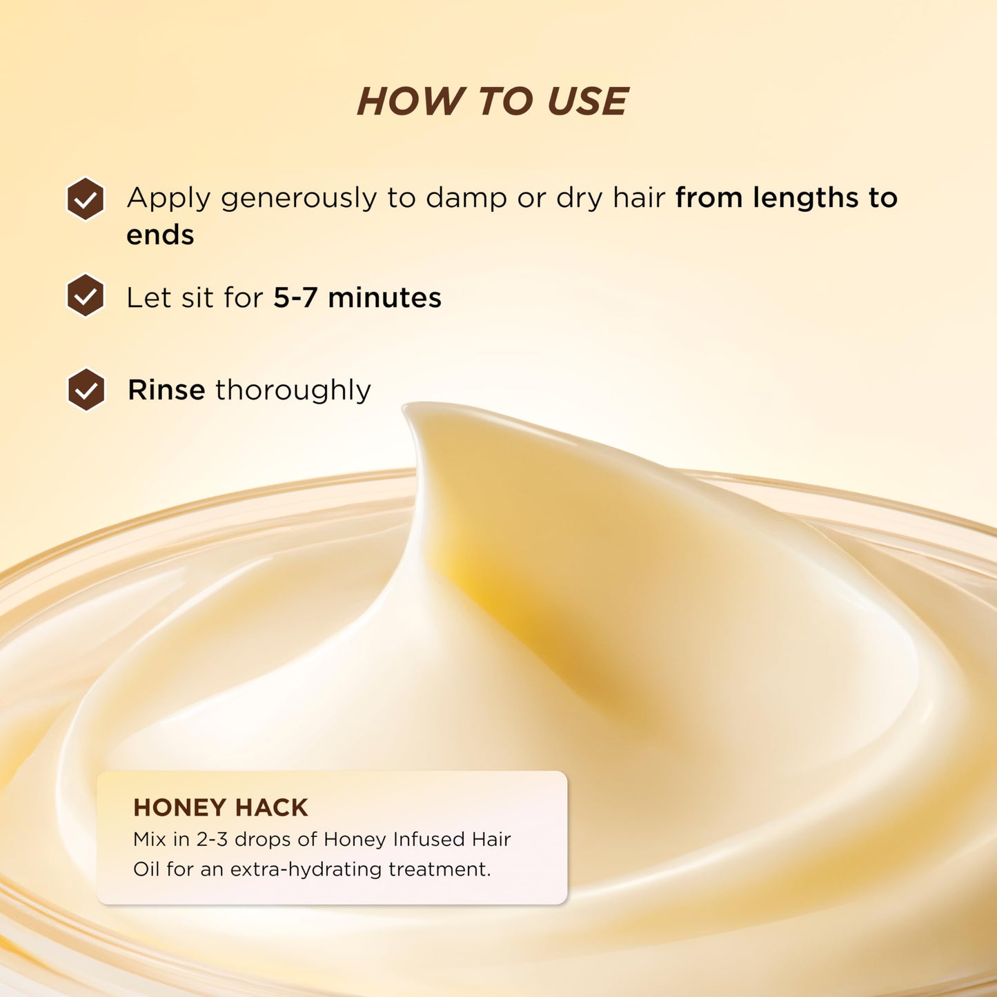 Gisou Honey Gloss Ceramide Therapy Hair Mask – Deep Hydration, Strength & Shine (7.8 oz)