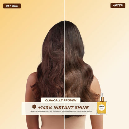 Gisou Honey Infused Hair Oil Mini – Hydration, Shine & Heat Protection (0.7 fl oz)