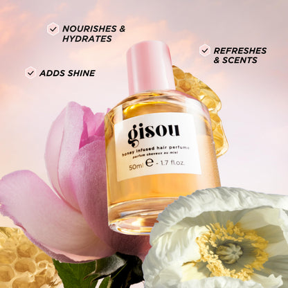 Gisou Honey Infused Hair Perfume – Long-Lasting Fragrance with Mirsalehi Honey & Argan Oil