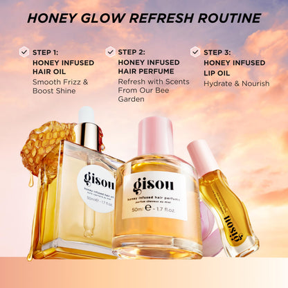 Gisou Honey Infused Hair Perfume – Wildflower Honey (15ml) | Signature Shine