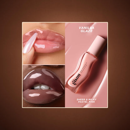 Gisou Honey Infused Lip Oil – Ultra-Hydrating Glossy Lip Moisturizer (Mango Passion Punch)