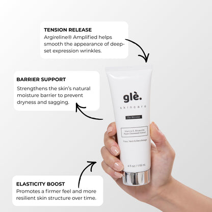 Gle Skincare: Anti-Wrinkle Moisturizer with Vitamin E, Algae, Niacinamide & B5