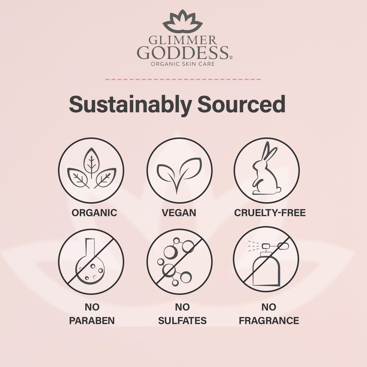 Glimmer Goddess Organic Whipped Body Butter – Shea & Cocoa with Almonds & Coconut Oil, Strawberries & Cream, 8oz