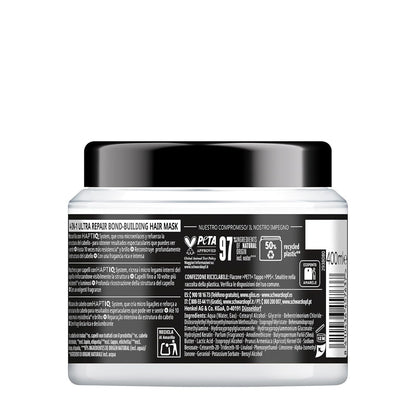 Gliss 4-in-1 Ultra Repair Hair Mask | Deep Nourishment for Dry, Damaged Hair (400 ml)