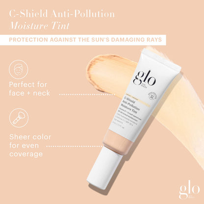 Glo Skin Beauty C-Shield Anti-Pollution Moisture Tint SPF 30 | Tinted Moisturizer with Vitamin C (1N-Fair)