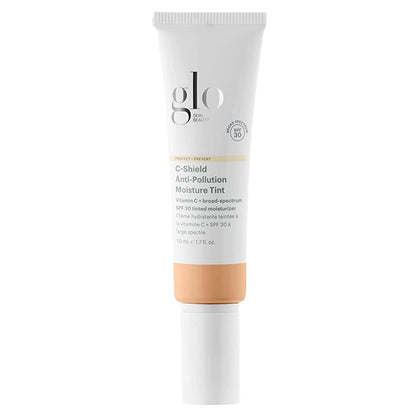 Glo Skin Beauty C-Shield Anti-Pollution Moisture Tint SPF 30 – Vitamin C Tinted Moisturizer for Face (1.7 oz, 2N-Light)