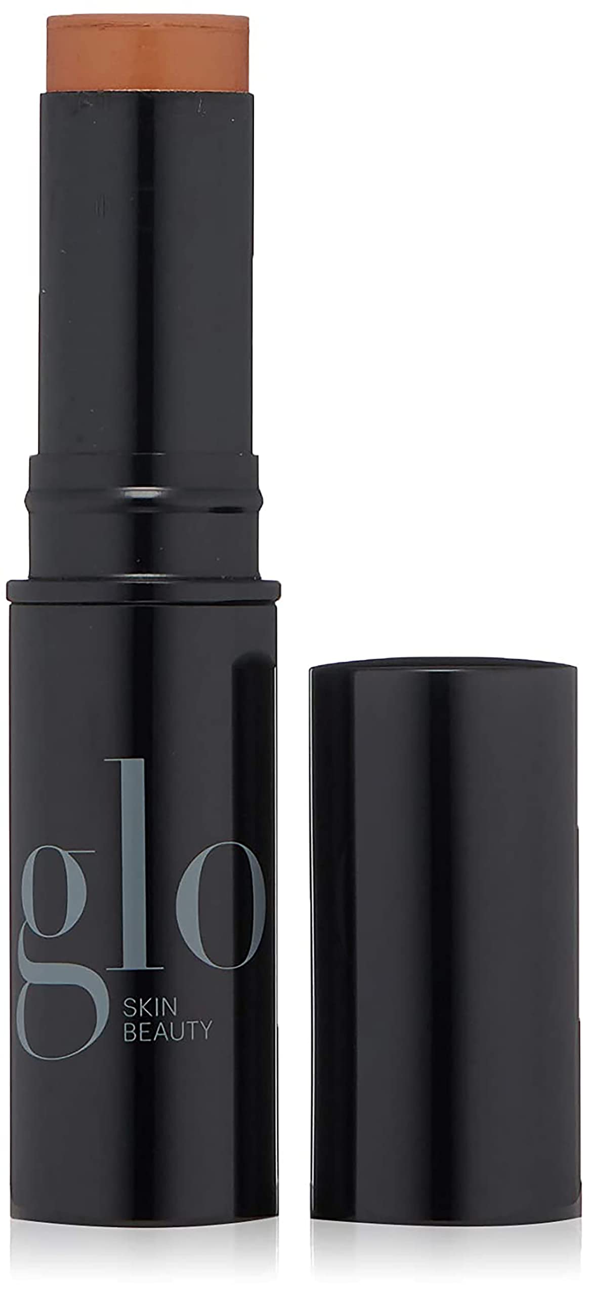 Glo Skin Beauty HD Mineral Foundation Stick – Buildable Coverage, Hyaluronic Acid Hydration, Contour & Highlight (Carob 10N)
