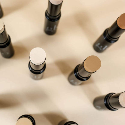 Glo Skin Beauty HD Mineral Foundation Stick – Hyaluronic Acid Hydration, Buildable Coverage & Contour (Chai 8N)