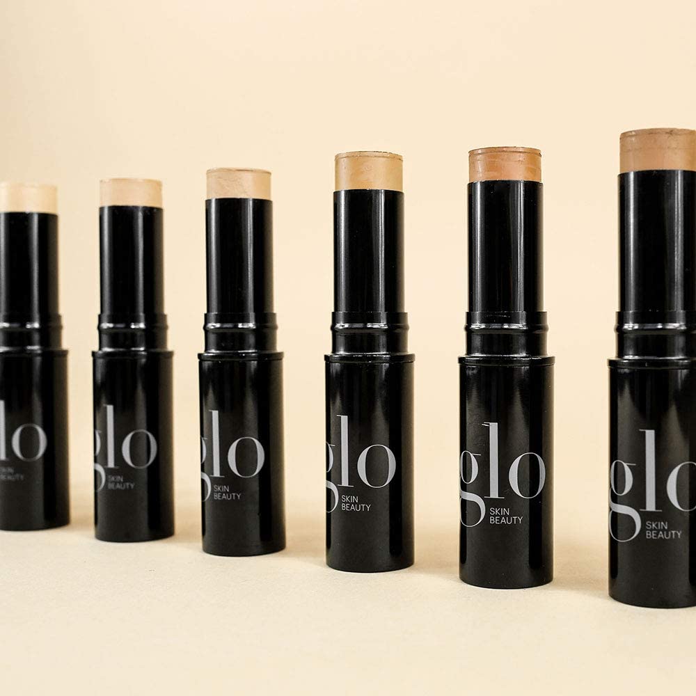 Glo Skin Beauty HD Mineral Foundation Stick – Hyaluronic Acid Hydration, Buildable Coverage & Contour (Chai 8N)