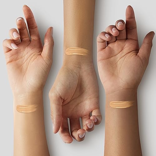 Glo Skin Beauty Luminous Liquid Foundation SPF 18 (Caramel) | Dewy Finish, Sheer to Medium Coverage