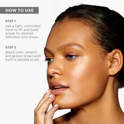 Glo Skin Beauty Precise Micro Browliner in Cinder – Long-Lasting Natural Brows