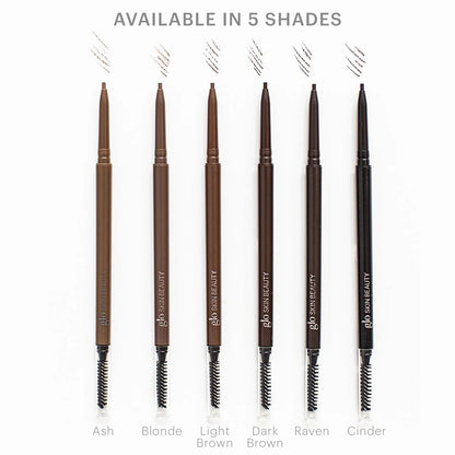 Glo Skin Beauty Precise Micro Browliner in Cinder – Long-Lasting Natural Brows