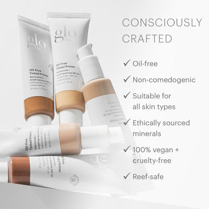 Glo Skin Beauty Oil-Free Tinted Primer SPF 30 – Medium Deep (1.7 Fl Oz)