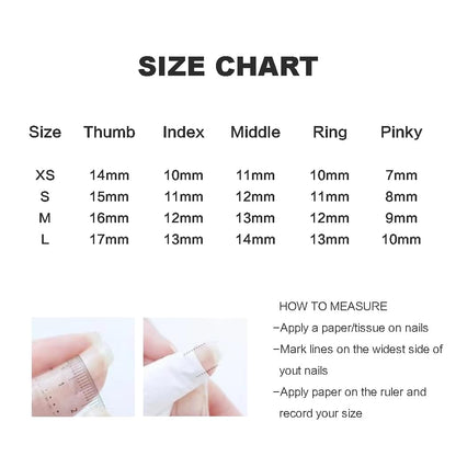 GLORS Press On Nails — Long Ballerina Coffin with Silver Glitter French Tips & 3D Rhinestones (10-Piece, Large LB)