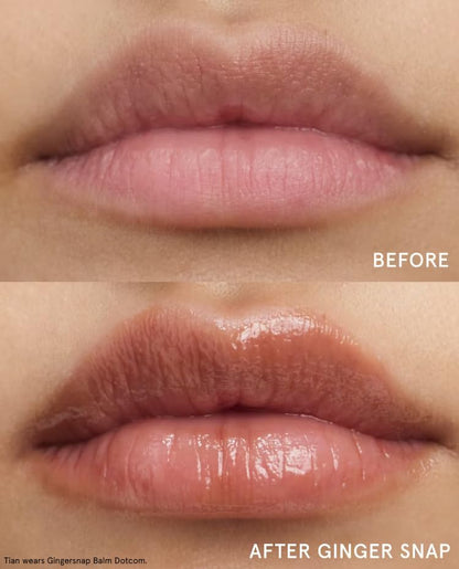 Glossier Balm Dotcom Gingersnap – 15 ml / 0.5 fl oz | Hydrating Lip Balm with Toasted Taupe Tint