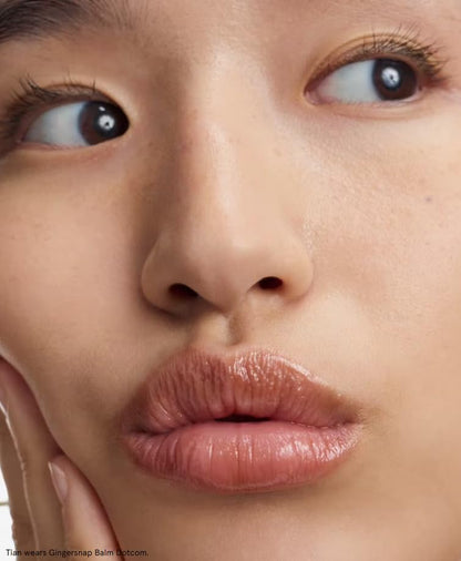 Glossier Balm Dotcom Gingersnap – 15 ml / 0.5 fl oz | Hydrating Lip Balm with Toasted Taupe Tint
