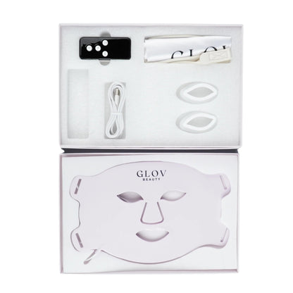 Glov Beauty LED Face Mask – Red Light Therapy for Firmer, Smoother Skin