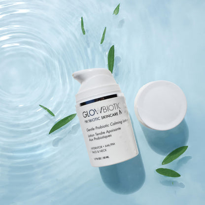 Glowbiotics Probiotic Calming Lotion – Barrier Repair & Firming Moisturizer, 1.7 oz