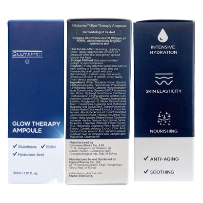 GLUTANEX GLOW THERAPY Serum, 30ml – Lightweight Hydration, Glow & Antioxidant Protection