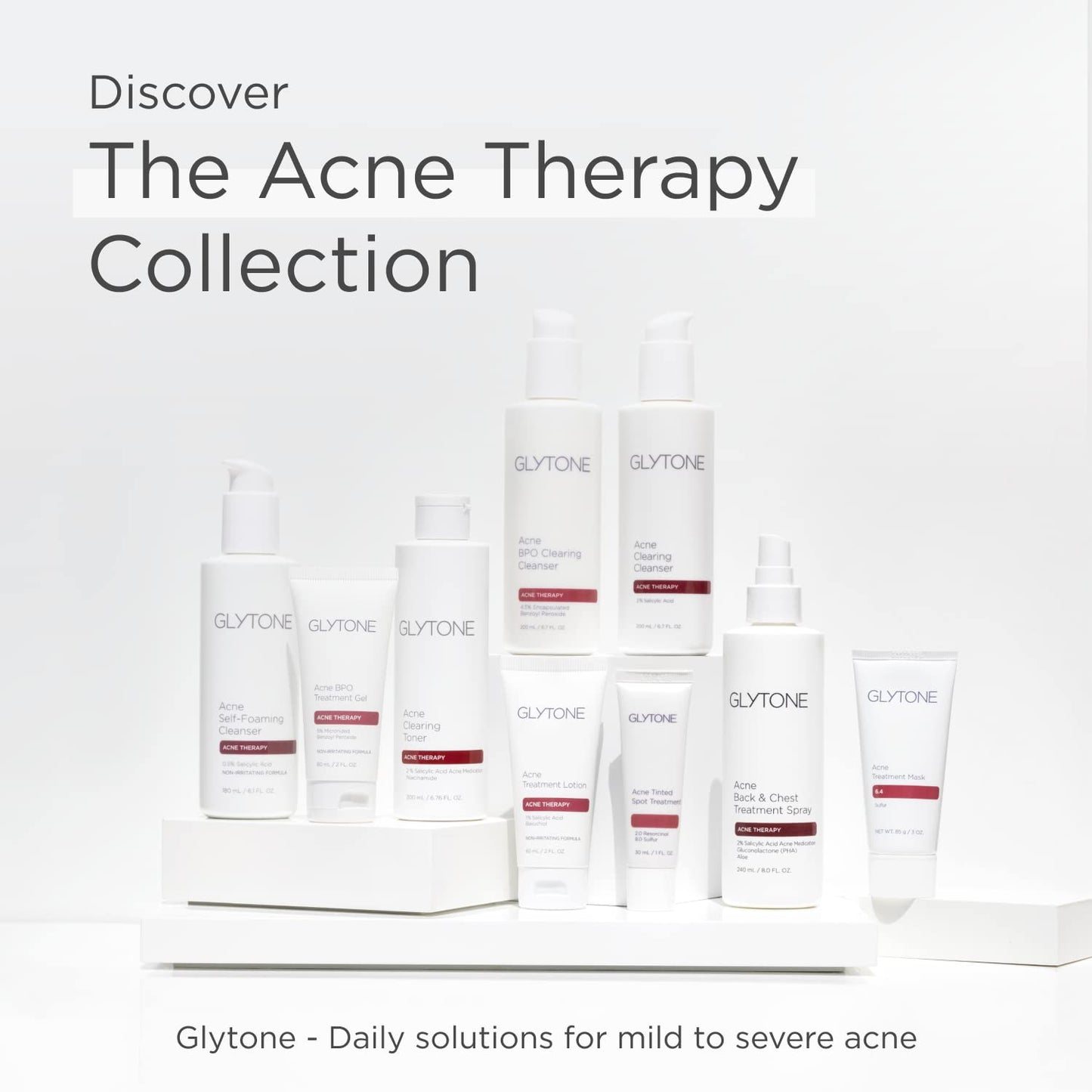GLYTONE Acne BPO Gel 5% – Spot Treatment for Face, Fragrance-Free