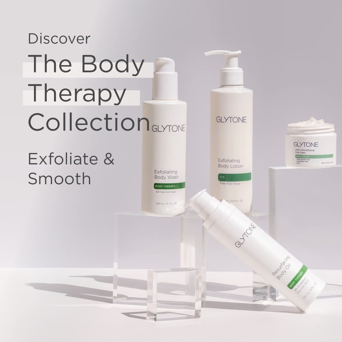 GLYTONE AHA+ Foot Cream for Dry, Cracked Feet | Exfoliate, Hydrate & Retexturize