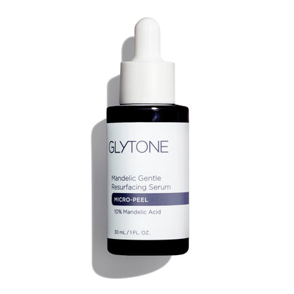 GLYTONE Micro-Peel Mandelic Serum 10% | Gentle AHA Exfoliant for All Skin Types